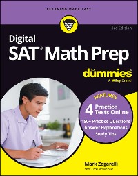 Cover Digital SAT Math Prep For Dummies
