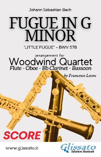 Cover (Score) Little Fugue - Woodwind Quartet