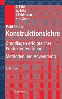 Cover Pahl/Beitz Konstruktionslehre