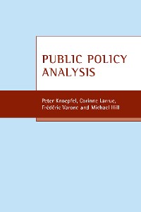 Cover Public policy analysis