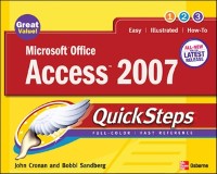 Cover Microsoft Office Access 2007 QuickSteps