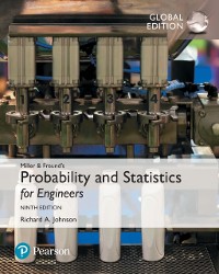 Cover Miller & Freund's Probability and Statistics for Engineers, Global Edition