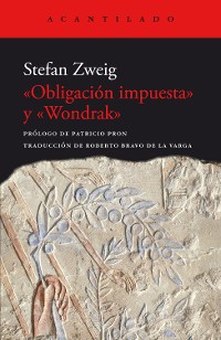 Cover «Obligación impuesta» y «Wondrak»