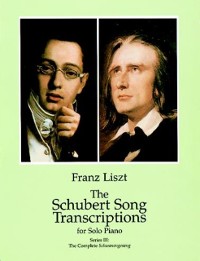 Cover Schubert Song Transcriptions for Solo Piano/Series III