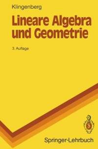 Cover Lineare Algebra und Geometrie