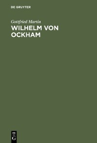 Cover Wilhelm von Ockham