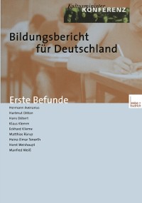 Cover Bildungsbericht für Deutschland