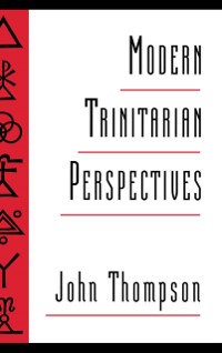 Cover Modern Trinitarian Perspectives