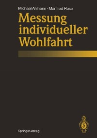 Cover Messung individueller Wohlfahrt