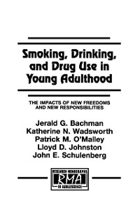 Cover Smoking, Drinking, and Drug Use in Young Adulthood