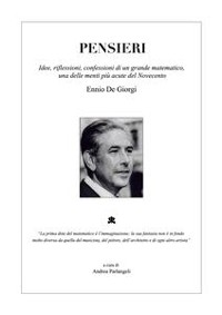 Cover Ennio De Giorgi - Pensieri