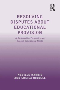 Cover Resolving Disputes about Educational Provision