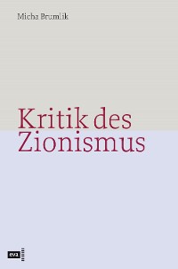 Cover Kritik des Zionismus