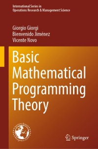 Cover Basic Mathematical Programming Theory