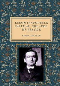 Cover Leçon inaugurale faite au COLLÈGE DE FRANCE le 2 Décembre 1941