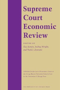 Cover Supreme Court Economic Review, Volume 24
