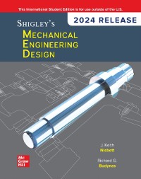 Cover Shigley's Mechanical Engineering Design: 2024 Release ISE