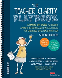 Cover The Teacher Clarity Playbook, Grades K-12