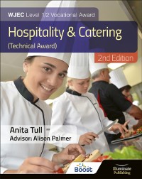 Cover WJEC Level 1/2 Vocational Award Hospitality and Catering (Technical Award)   Student Book   Revised Edition