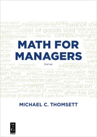 Cover Math for Managers