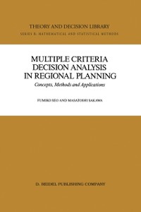 Cover Multiple Criteria Decision Analysis in Regional Planning