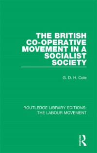 Cover British Co-operative Movement in a Socialist Society