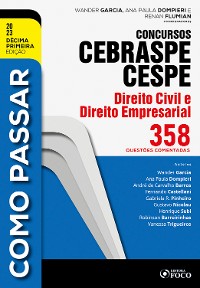 Cover Como passar concursos CEBRASPE -Direito Civil e Empresarial