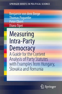 Cover Measuring Intra-Party Democracy