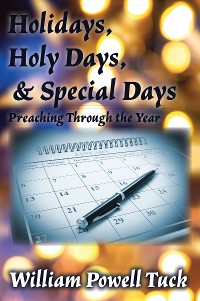 Cover Holidays, Holy Days, and Special Days