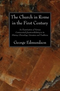 Cover Church in Rome in the First Century