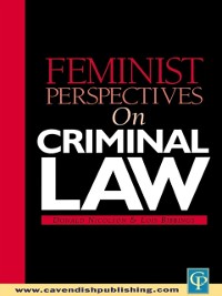 Cover Feminist Perspectives on Criminal Law