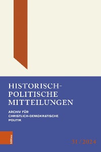 Cover Historisch-Politische Mitteilungen