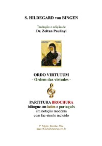 Cover Ordo Virtutum (ordem Das Virtudes): Partitura Bilíngue Em Latim E Português (brochura)