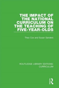 Cover Impact of the National Curriculum on the Teaching of Five-Year-Olds