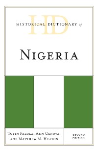 Cover Historical Dictionary of Nigeria