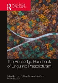 Cover Routledge Handbook of Linguistic Prescriptivism