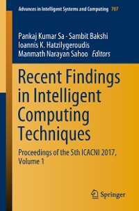 Cover Recent Findings in Intelligent Computing Techniques
