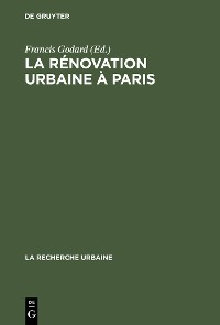 Cover La rénovation urbaine à Paris
