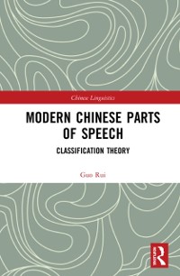 Cover Modern Chinese Parts of Speech