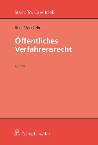 Cover Öffentliches Verfahrensrecht