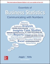 Cover Essentials of Business Statistics ISE