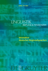 Cover Intonation deutscher Regionalsprachen