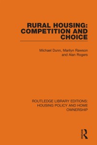 Cover Rural Housing: Competition and Choice