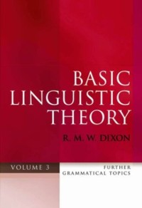 Cover Basic Linguistic Theory Volume 3