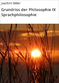 Cover Grundriss der Philosophie IX Sprachphilosophie