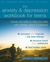 Cover Anxiety and Depression Workbook for Teens