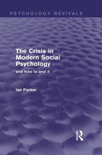 Cover Crisis in Modern Social Psychology