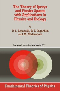 Cover Theory of Sprays and Finsler Spaces with Applications in Physics and Biology