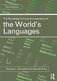 Cover Routledge Concise Compendium of the World's Languages