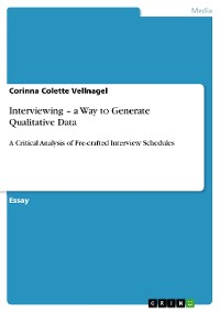 Cover Interviewing – a Way to Generate Qualitative Data
